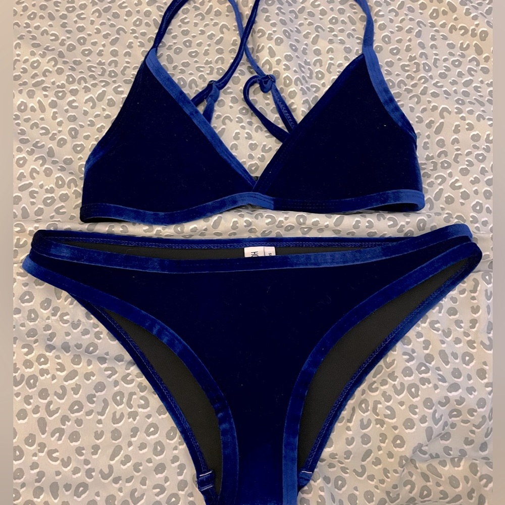 Hoaka Royal Blue Bikini Size XS/Small